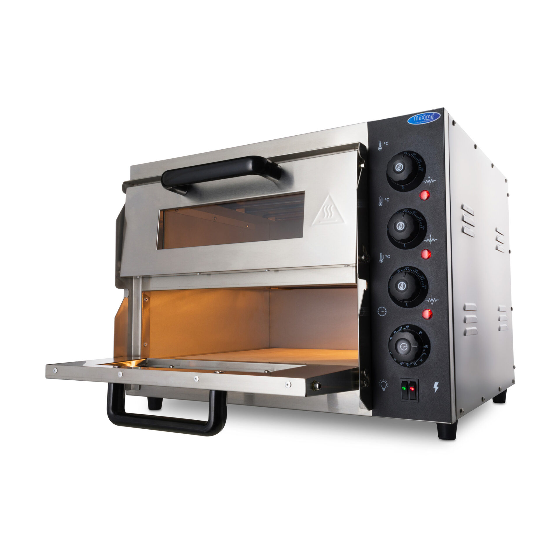 Cuptor Pizza Compact electric 2x40 cm 230V - imagine 2