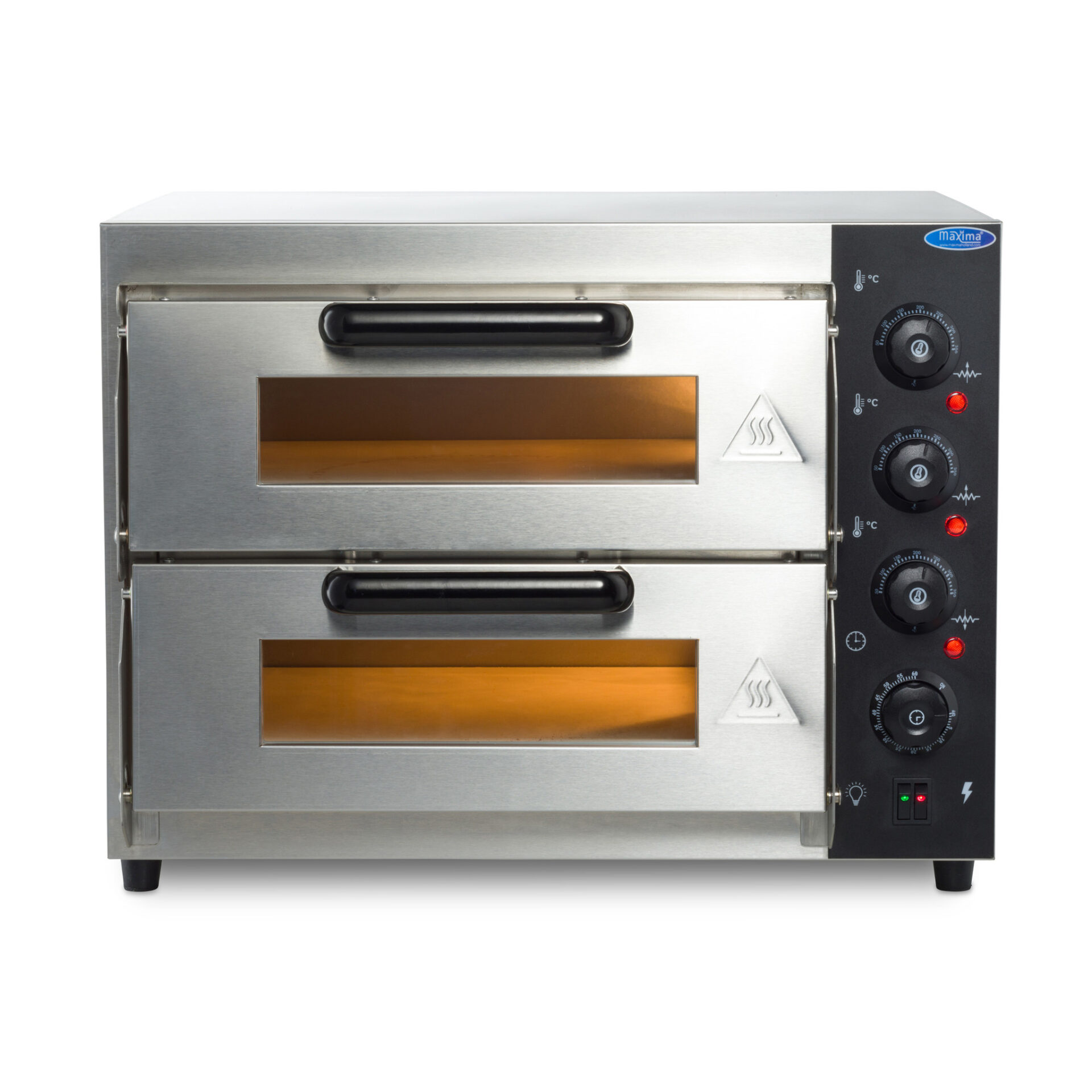 Cuptor Pizza Compact electric 2x40 cm 230V - imagine 3