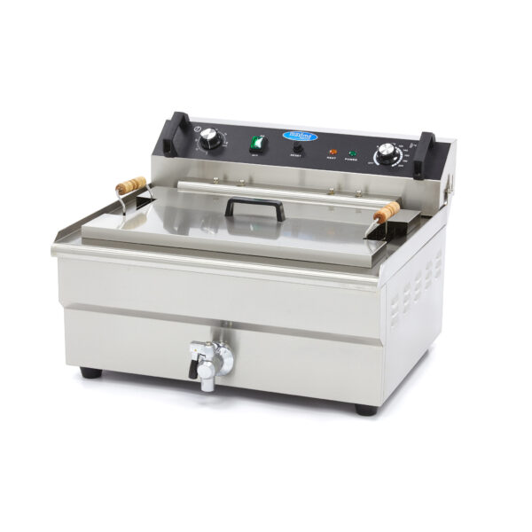 Friteuza electrica profesionala 30 litri cu robinet