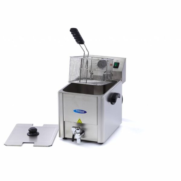 Friteuza electrica profesionala 8 litri cu robinet