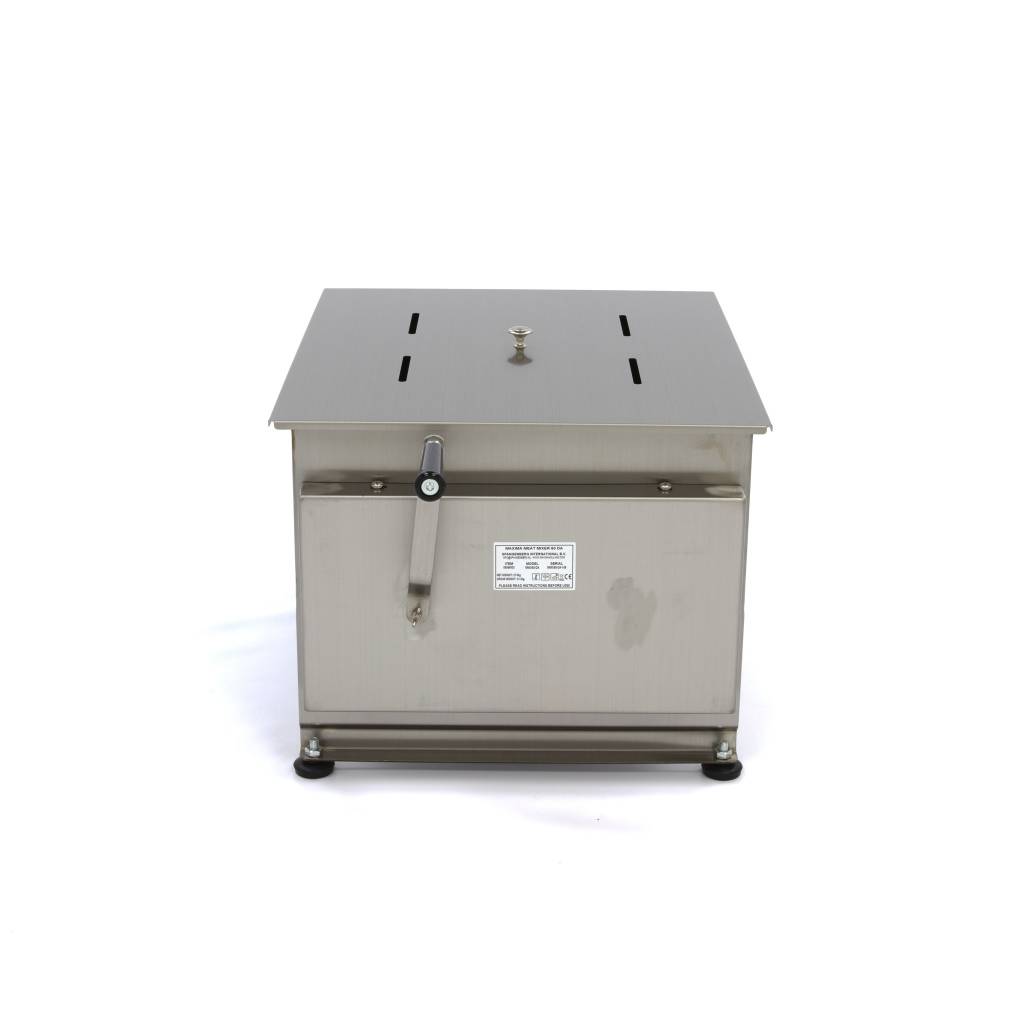 Malaxor carne manual otel inoxidabil 60 litri cu 2 axe - imagine 4