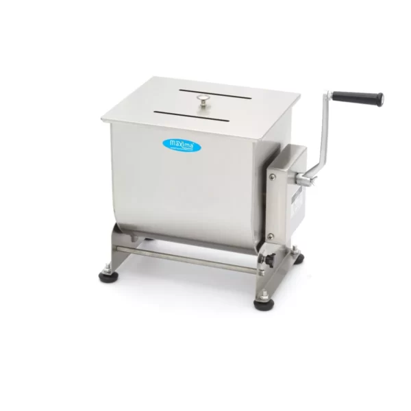 Malaxor de carne profesional 20 litri din otel inoxidabil - cuva rabatabila