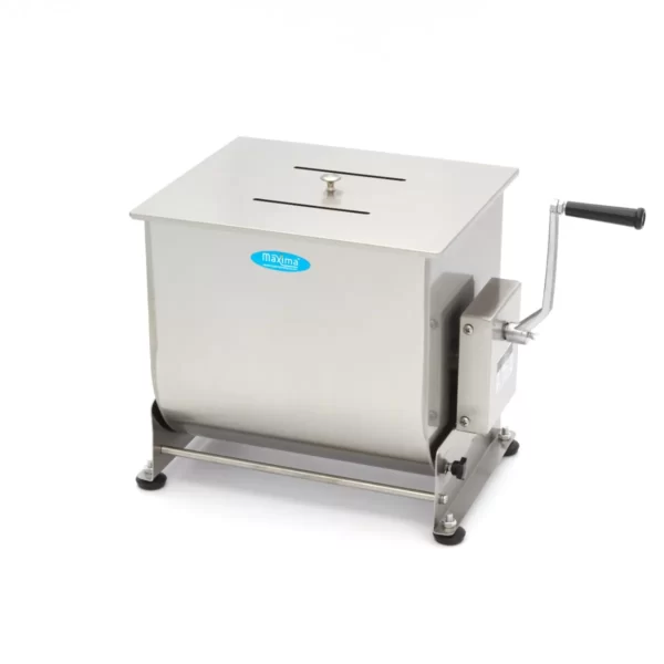 Malaxor de carne profesional 40 litri din otel inoxidabil - cuva rabatabila