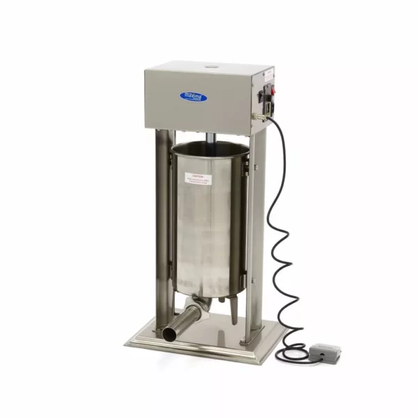 Masina de umplut carnati electrica inox 15 litri - 4 palnii incluse