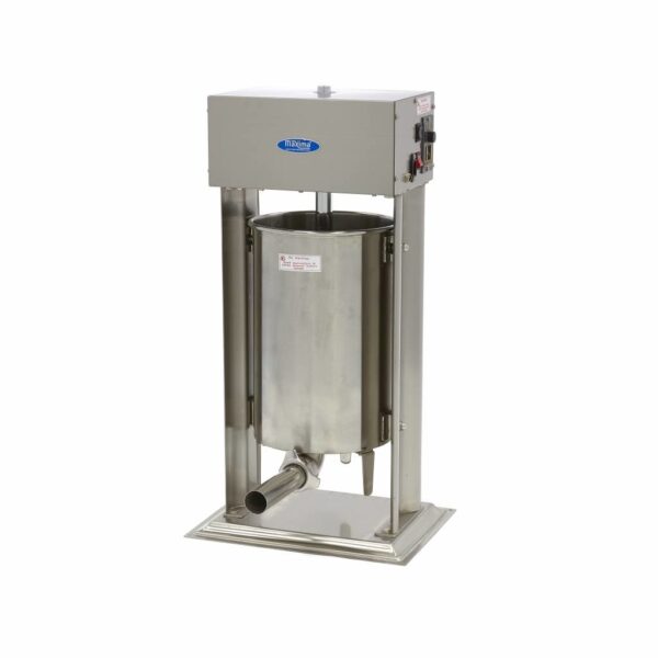 Masina de umplut carnati electrica inox 20 litri - 4 palnii incluse
